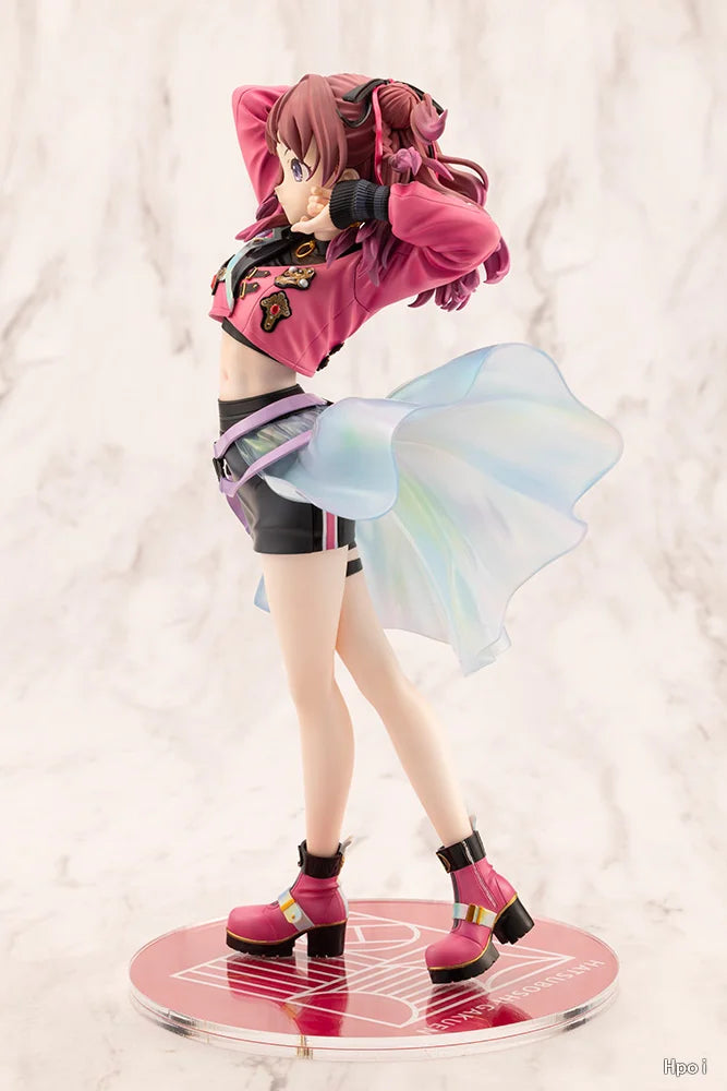 -In Stock Original KOTOBUKIYA School Idol Master Saki Hanami Fighting My Way 24cm Animation Figures 2026 New 1/7 Ornaments