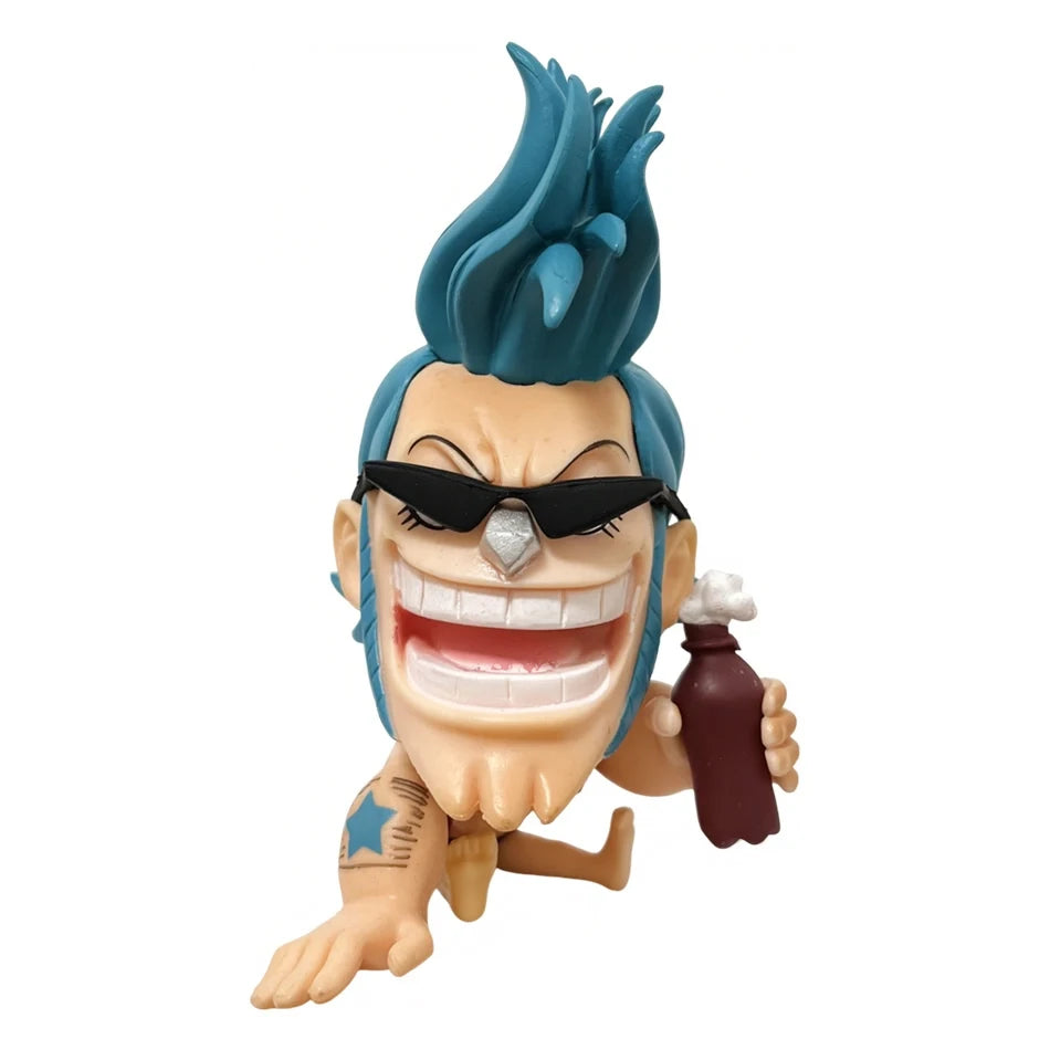 Anime One Piece Sitting Posture Luffy Suo Long Shan Zhi Character Figurine PVC Model Ornament Anime Peripheral Toys Gift