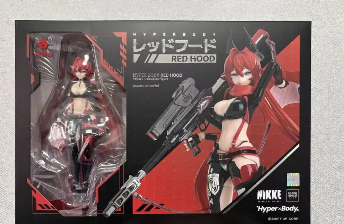 In Stock Original GSC Hyper Body Red Hood 15CM Movable Figure Ornaments  Movable