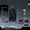 DC Batman Fondjoy Justice League Light Armor Batman Model Limited Head Sculpt Action Figures 19cm Collect Ornaments Boys Gifts