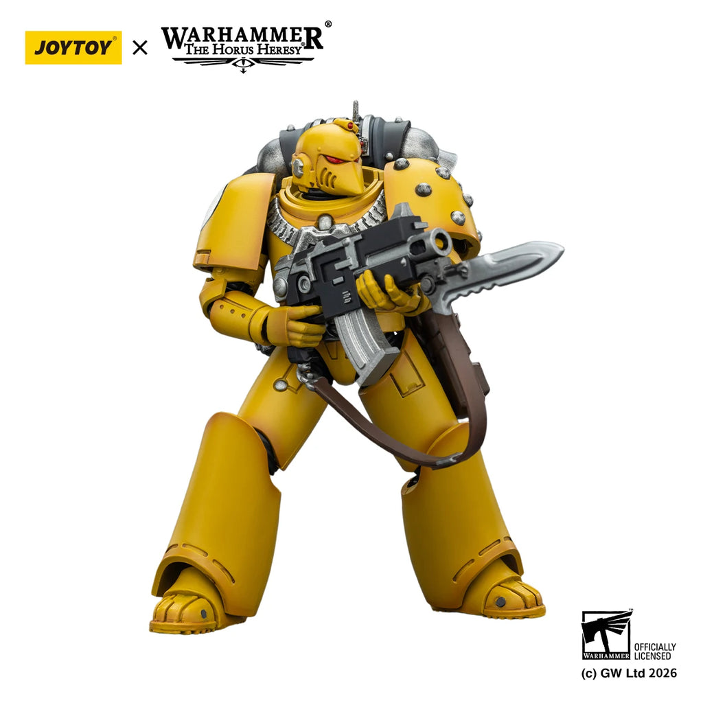 JOYTOY "The Horus Heresy" Warhammer 40K 1/18 Action Figures MKVI Tactical Legionary Ultramarines Imperial Fist Blood Angels