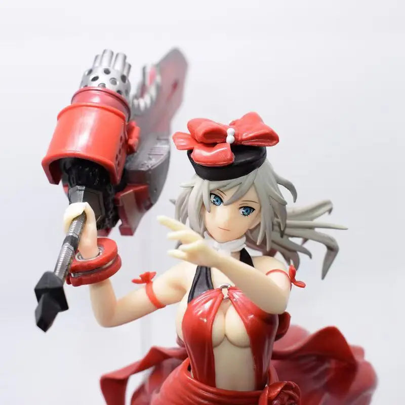 26CM God Eater 2 Rage Burst Alisa Battle Beautiful Girl Anime Handmade Action Figures Desktop Case Decoration Ornament Gift
