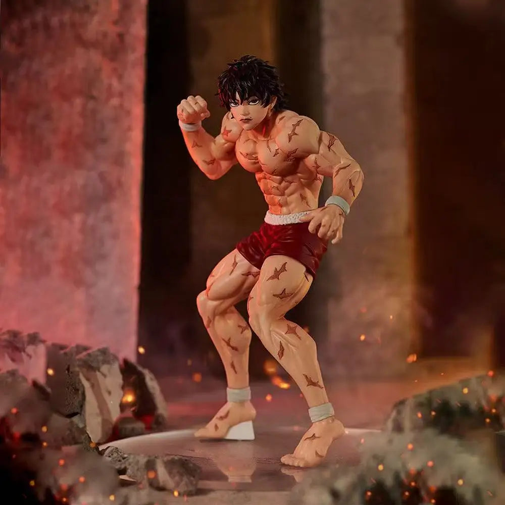 Collect Anime Figures, Hanma Baki, Action Figures, Toys for Kids Girl, Room Decoration, Gifts for Christmas Birthday, Doll Model