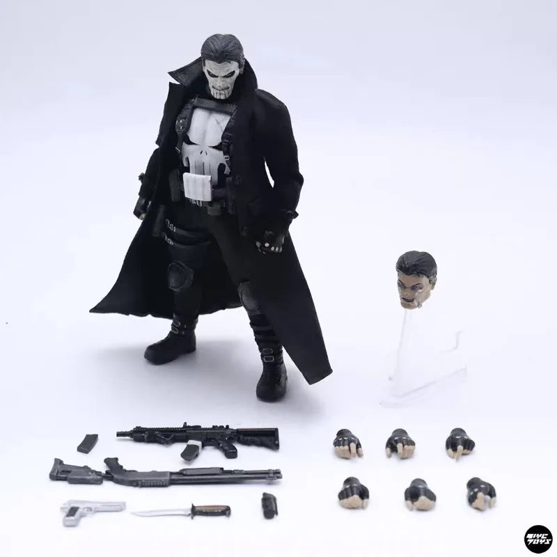Pre-sale Joy Man Toys JM010 1/12 Collectible Toy Punisher Sin Judge Anti-Hero Male Soldier 6-inch Action Figure Model Fan Gift