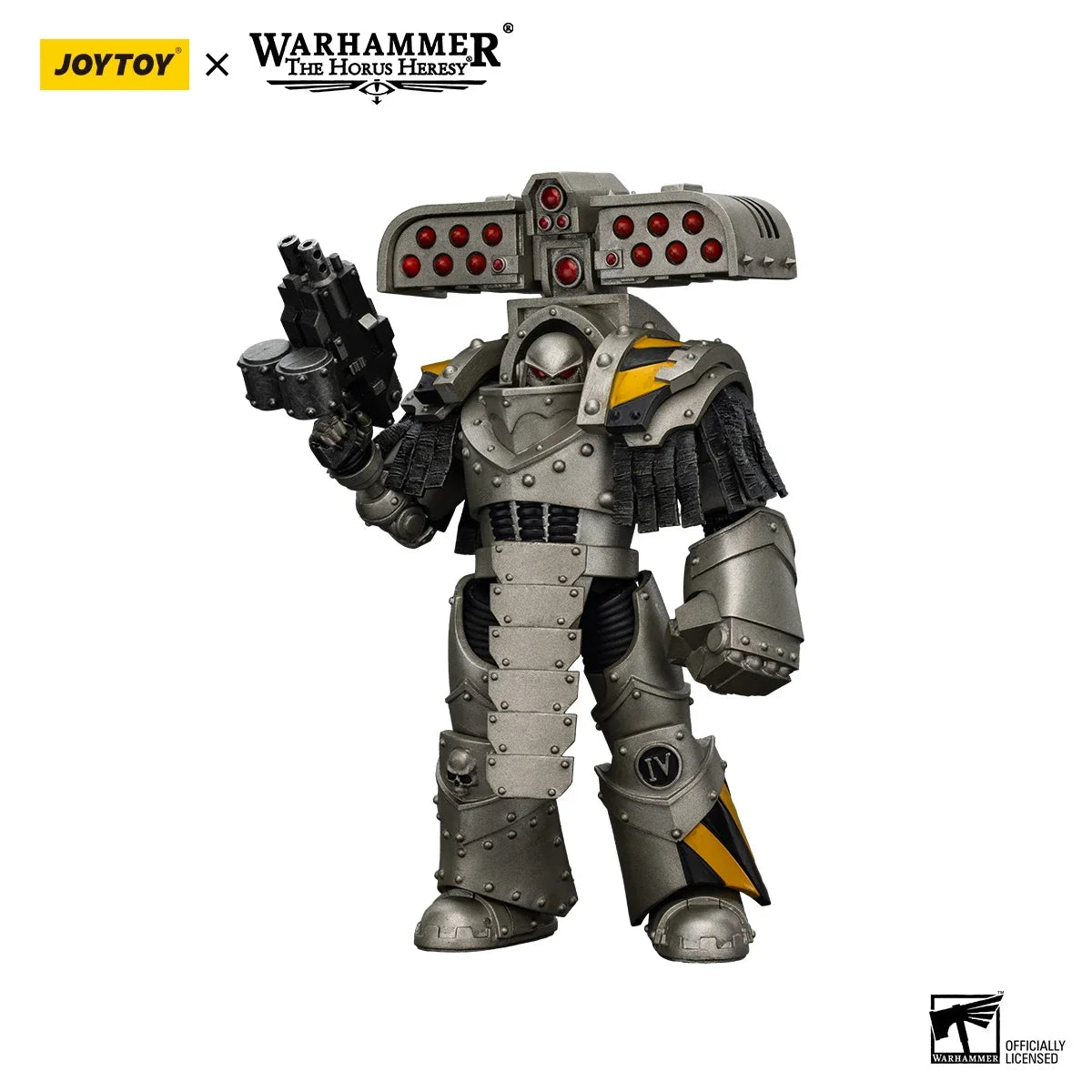 【MT】JOYTOY 1/18 Action Figure Warhammer 40K Lron Warriors Tyrant Siege Master Terminator with Rocket Launcher Model Toys
