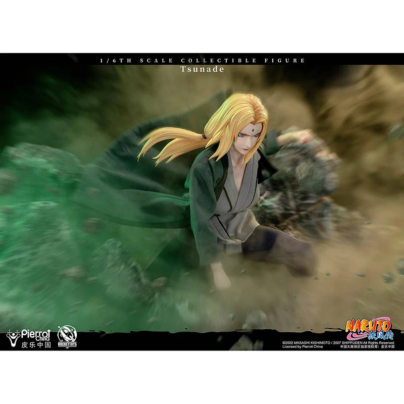 100% In Stock Original Rocket Toys ROC009 Tsunade Naruto Shippuden 1/6 Anime Action Collection Figures Model Toys