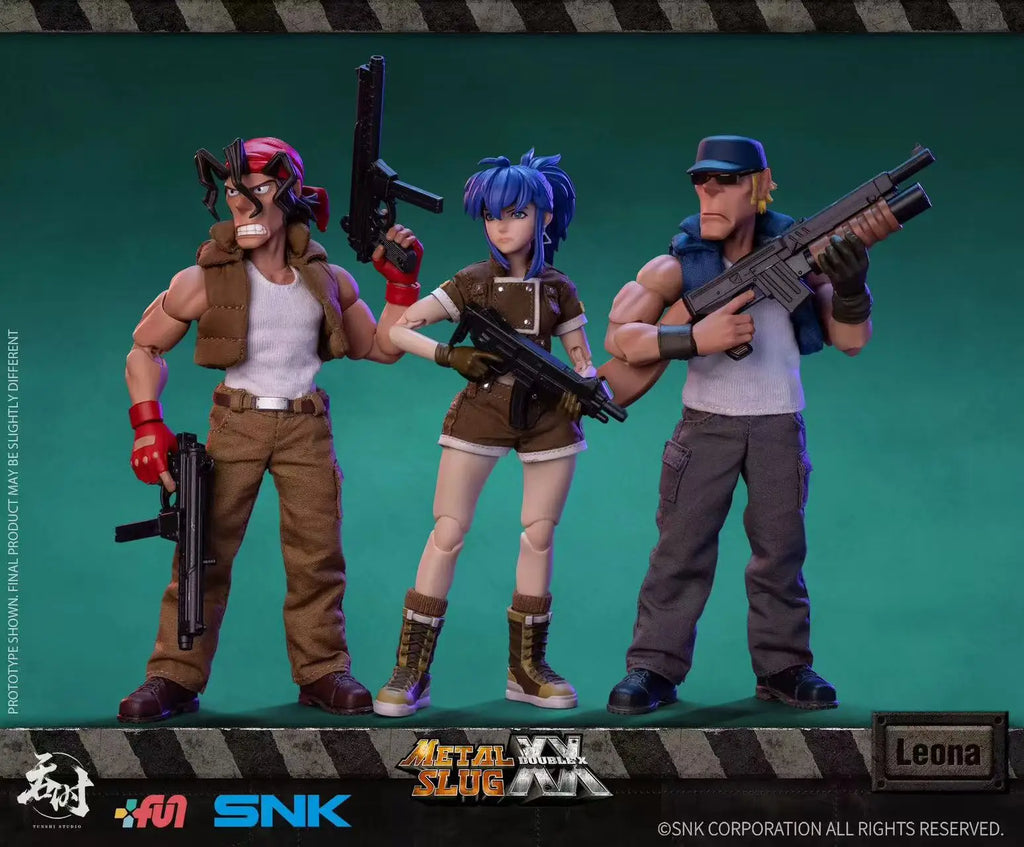 【IN STOCK】TUNSHI Studio Original SNK Model Official Metal Slug 3 Marco Tarma Clark Still RALF JONES Rebel Soldier 1/12 Mecha Toy