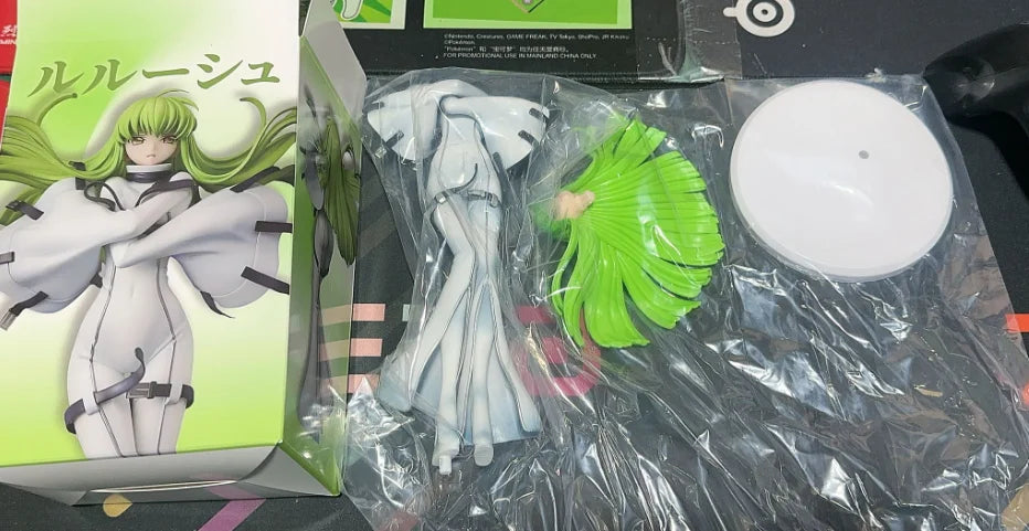 23cm Code Geass Lelouch Of The Rebellion Figure C.C Figures Figurine Pvc Doll Desk Decoration Statue Collection Model Toy Gift