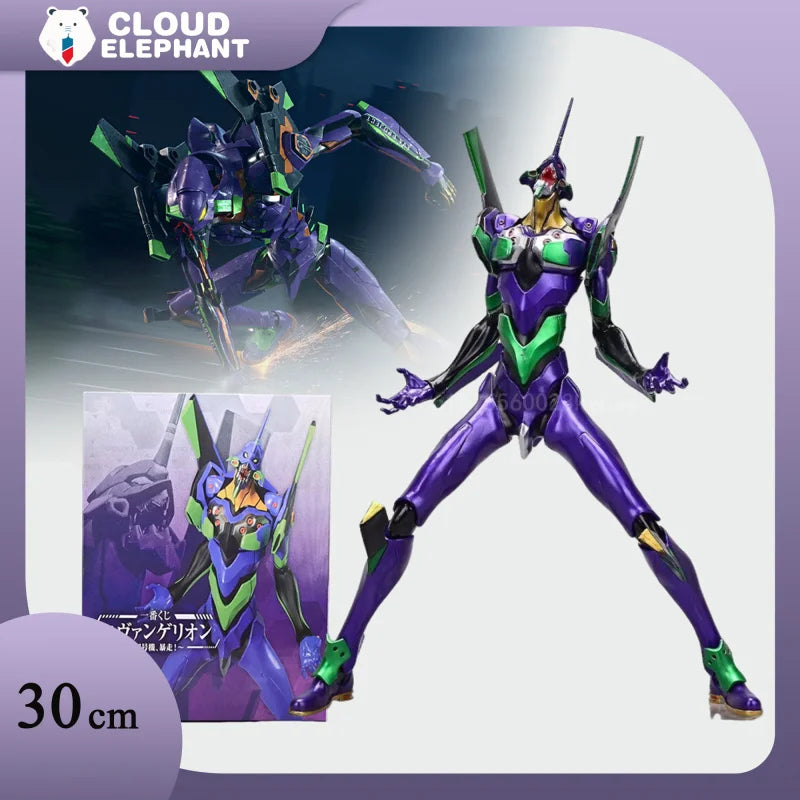Фигурка Revoltech EVA NEON GENESIS EVANGELION Класически модел EVA-01 30 см PVC GK екшън фигурка колекционерска украса детски играчки подаръци