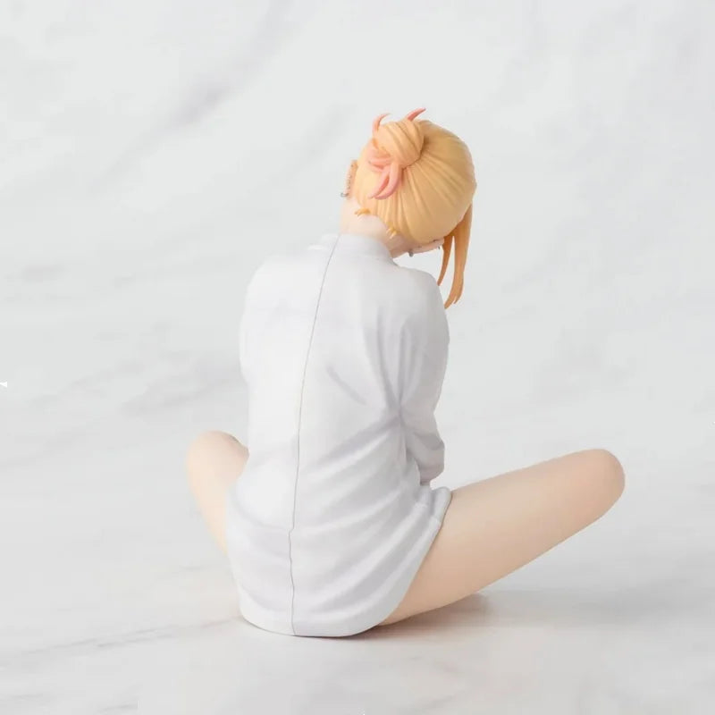 Pre Sale Genuine SEGA My Dress-Up Darling  Anime Figure Kitagawa Marin Sitting Pajama Style 14cm Model Collection Ornament Toy