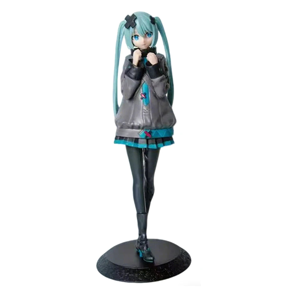 21cm Sexy Girl  Miku Anime Figure Fashion Subclture Miku Action Figure Christmas Gift PVC Collection Model Doll Toys