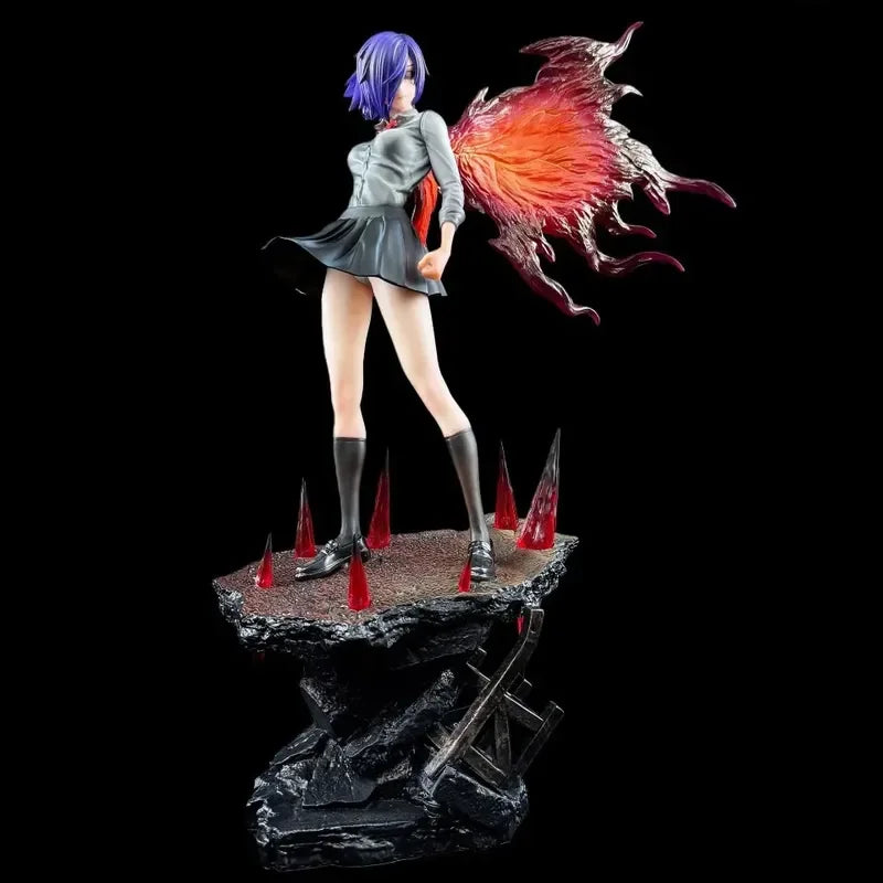 Anime Dc Tokyo Ghoul Ghost Island Double Headed Touka Kirishima Collectible Figures Model  Action Desktop Ornament Toys Gifts