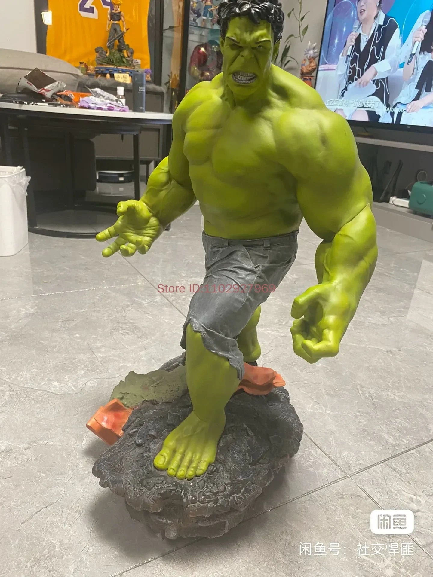 Marvel Avengers Hulk 60 Cm Resin Statue Model Figurine - in Stock Action & Toy Figures Collectible Ornament