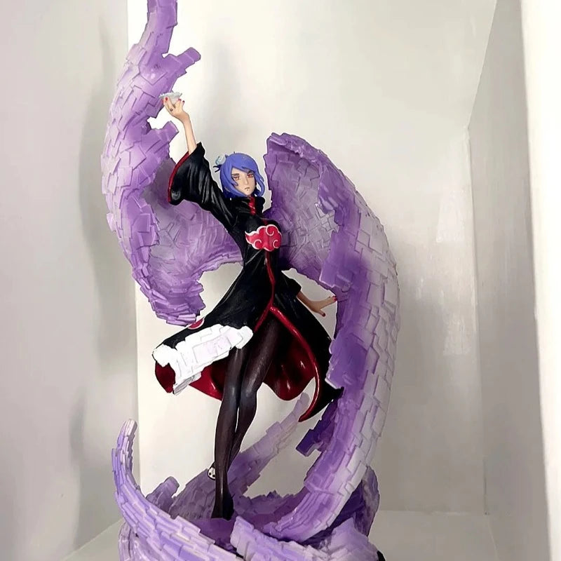 Bandai Banpresto CS Konan High Quality Version  NARUTO Xiao Organization Extra Large GK Anime Figure Trendy Play Decoration Doll