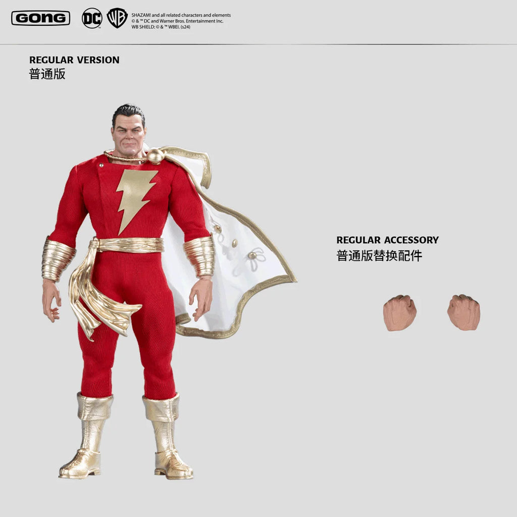 In Stock Authentic Resonance GONG DC Heaven Descends Superman Shazam 1/12 Action Figure Official Version The Hand-made Figure
