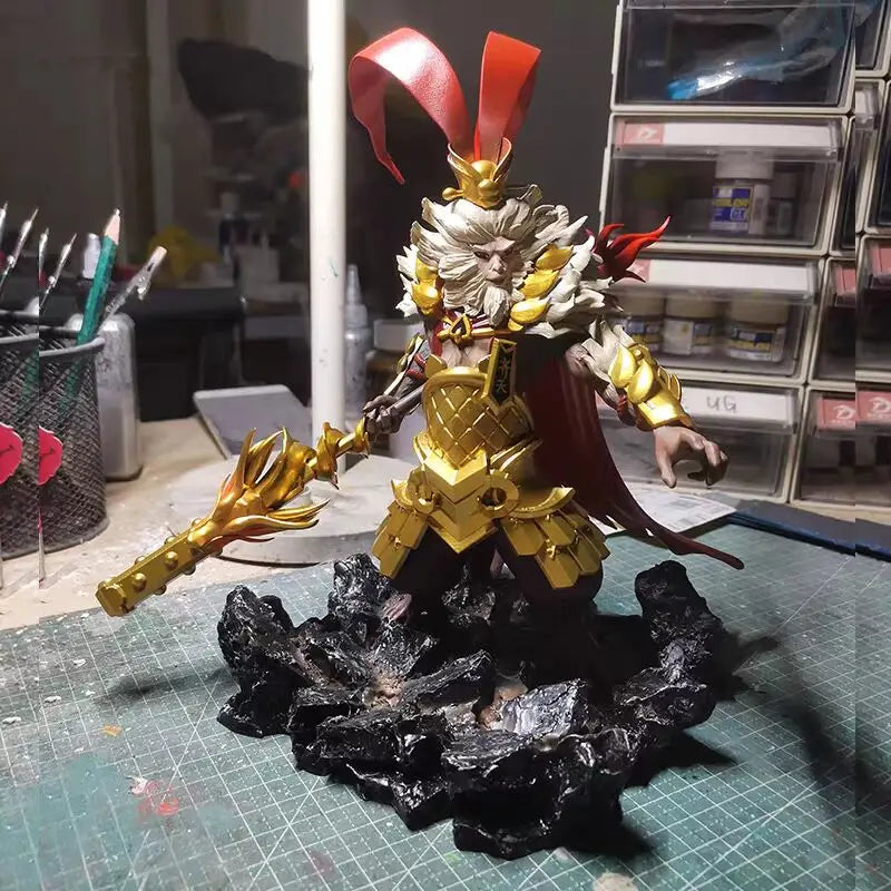 22 см DOTA2 фигурка Кралят на маймуните, висок клас персонализирана аниме колекционерска фигурка, настолни декорации, празнични подаръци, детска играчка