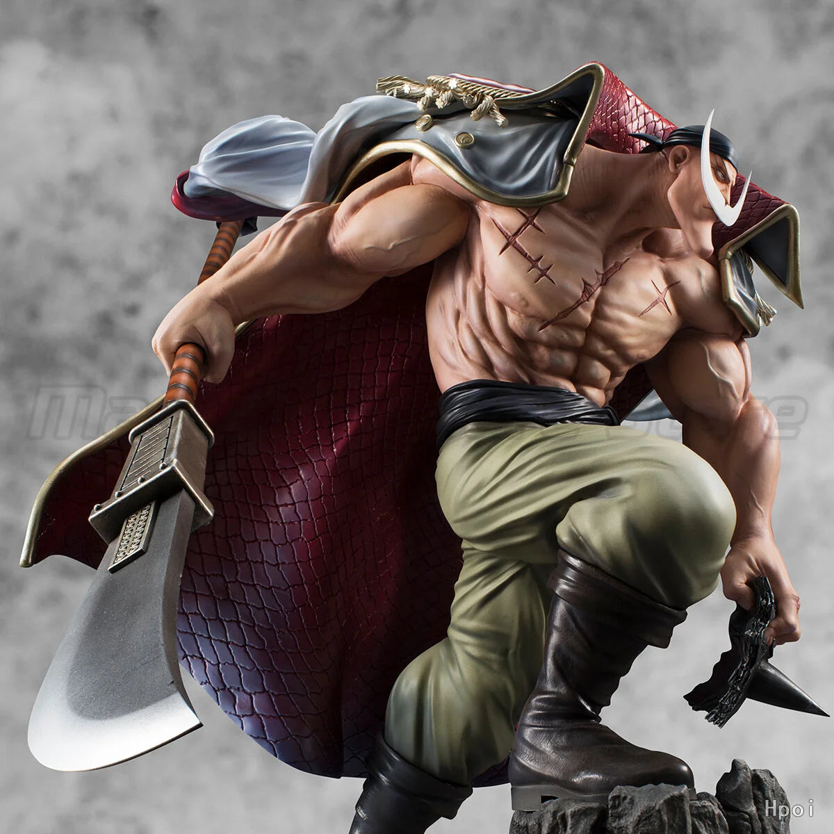 【MT】Original MegaHouse POP NEO-MAXIMUM ONE PIECE EDWARD NEWGATE Figure Toy Collection Decoration