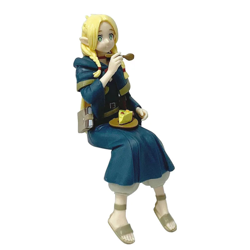 In stock Anime Figure Delicious in Dungeon Marcille Donato - Action Model Laios Touden Noodle Stopper Figurine Toy Collectible