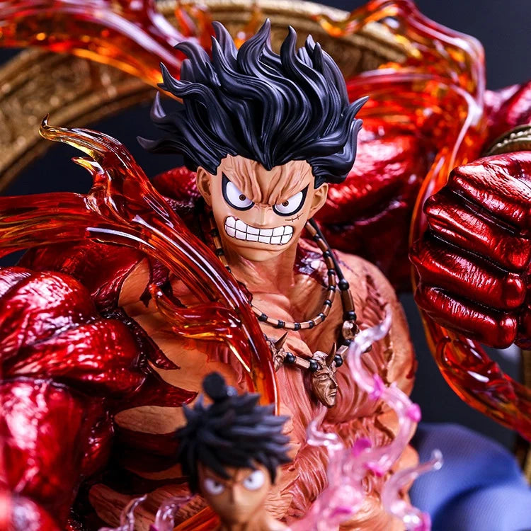 One Piece Fudo King Luffy King of Thieves and the Kingdom of Pirates and the flow of Sakura ghost island Luffy Collectible Model