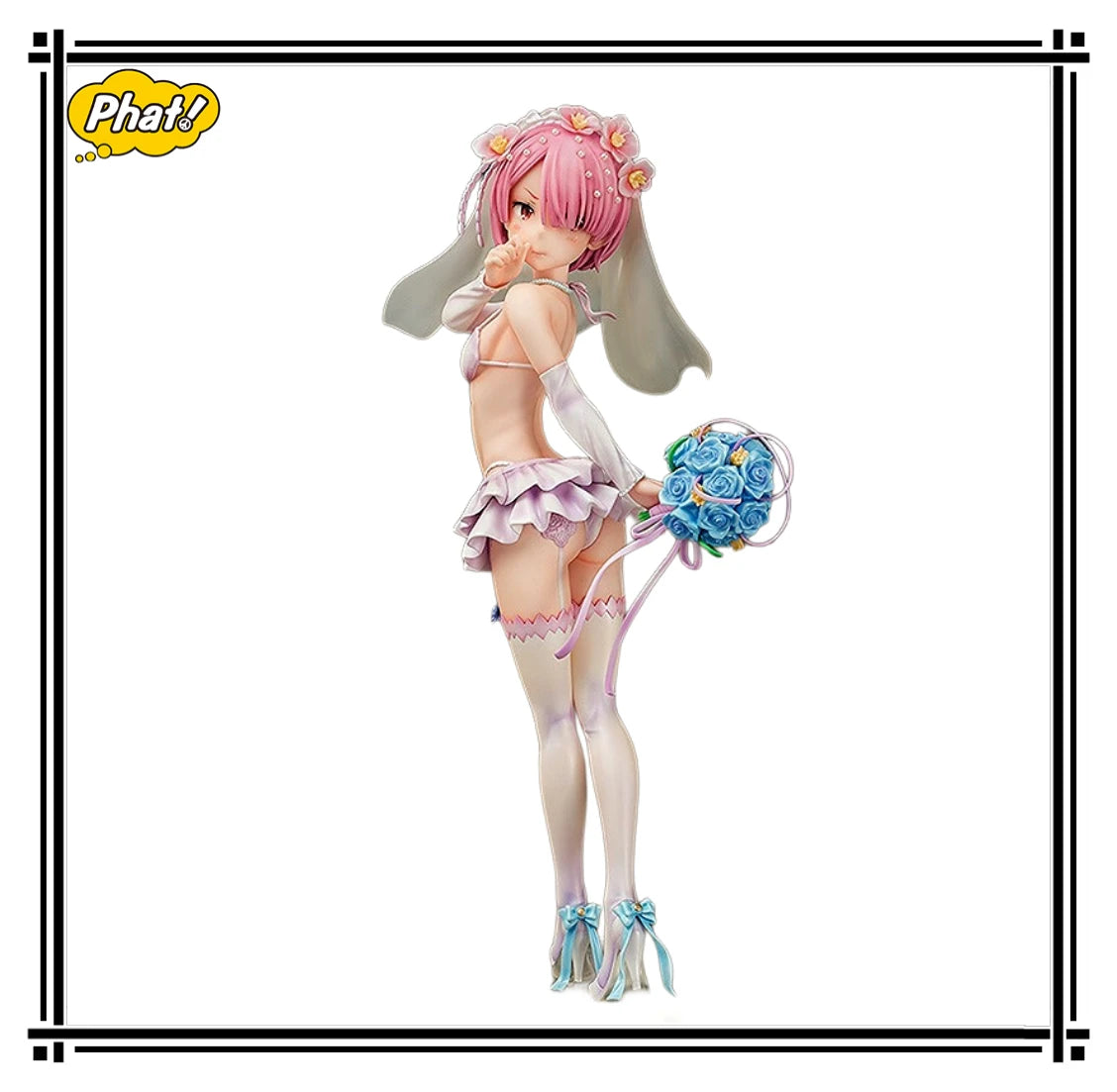 Original Phat! Re: ZERO - Starting Life in Another World Ramu Anime Figure Model Gift Toy Collection