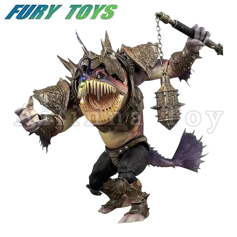 Fury Toys 1/12 7nches Action Figure The Record of the Mountain and Sea Demon God Lantern Fish Anime Toy
