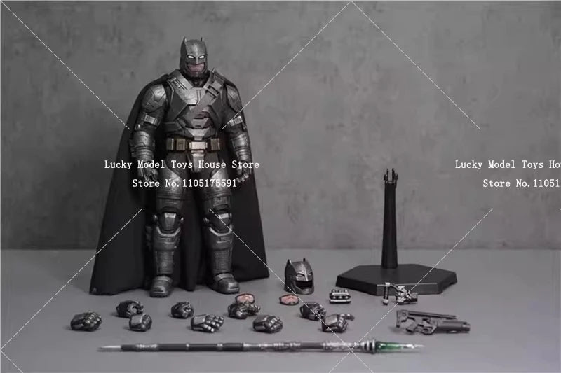 Manipple Studio M074 1/12 Scale Heavy Armored Bat Mask Dark Hero Action Figure Super Flexible 6inch Male Soldier Model Gifts