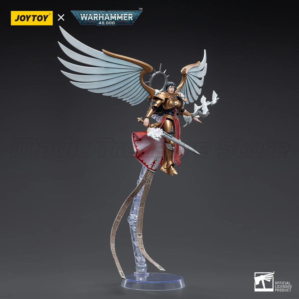 【MT】 JOYTOY 1/18 Action Figure Warhammer 40K Adepta Sororitas Celestine The Living Saint Model Toy Gift Collection