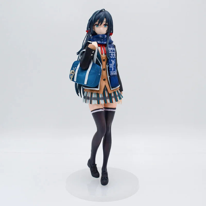 24cm My Teen Romantic Comedy SNAFU Yui Yuigahama Anime Girl Figure Isshiki Iroha/Yukino Yukinoshita Action Figure Model Doll Toy