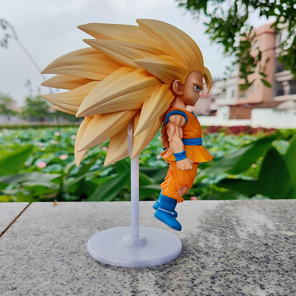 20cm Dragon Ball Gk Daima Super Saiyan 3 Anime Figure SSJ3 Son Goku Action Figurine Pvc Model Gk Statue Collection Toy Gifts