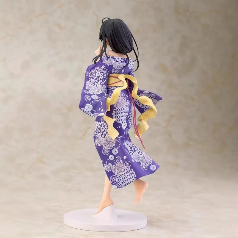26cm Yukinoshita Yukino Figure Oregairu Standing Pose Yukata Anime Collectible Boxed Desktop Decor Figurine For Otaku Fans