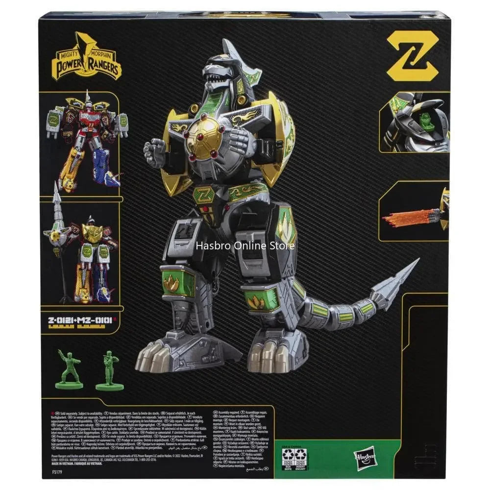 Hasbro Power Rangers Lightning Collection 1:144 Scale Zord Ascension Project Mighty Morphin Dragonzord for Birthday Gift F5179