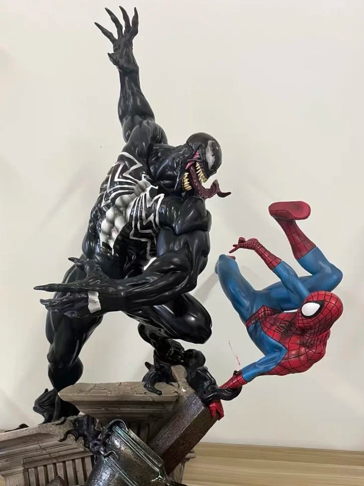 Sideshow No Way Home Movie Figure Spider-Man Venom Peripheral Resin Model Collect Statue Desktop Decoration Ornaments Gifts Toys