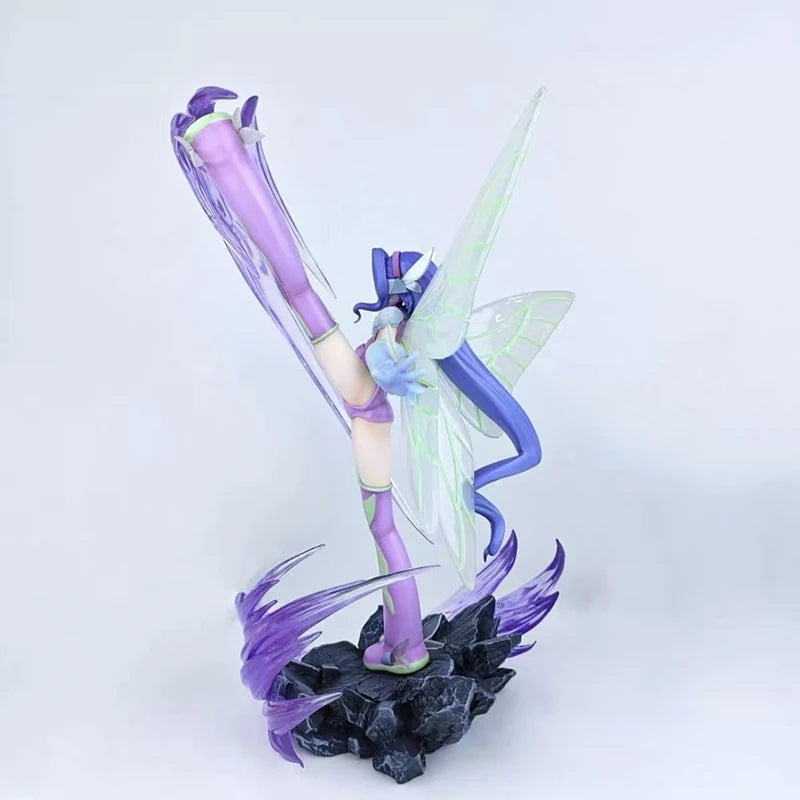 Fairimon Figuren 30 cm Digimon Figur PVC Niedliche Mädchen Modelle Statue Puppen Figur Sammlung Schreibtischdekoration Spielzeug Geburtstagsgeschenke