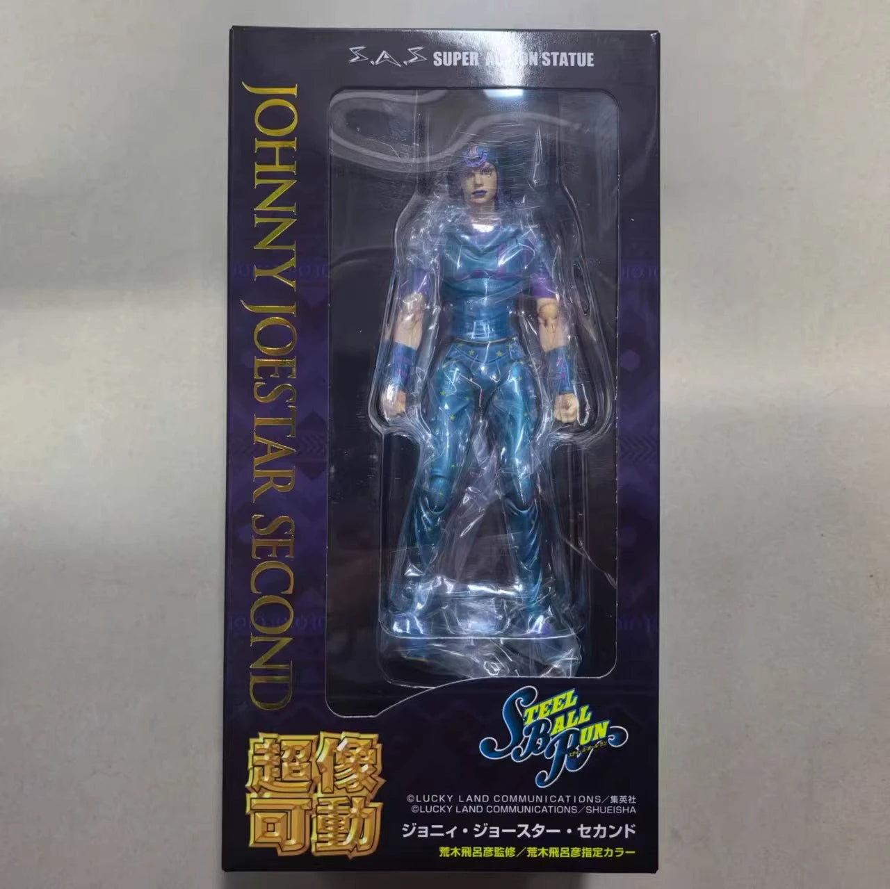Medicos JoJo's Bizarre Adventure Johnny Joestar Action Figure Anime Model Trendy Toys Desktop Doll Collectibles