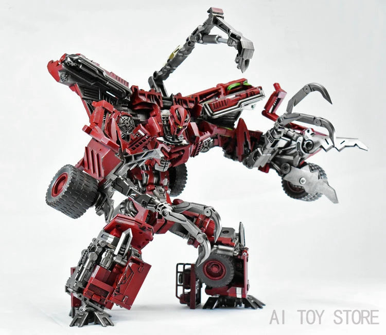 Devil Saviour DS-03 Compresor Transformation Devastator DS03 Overload TroubleMarket Movie Construction Action Figure Robot Toys