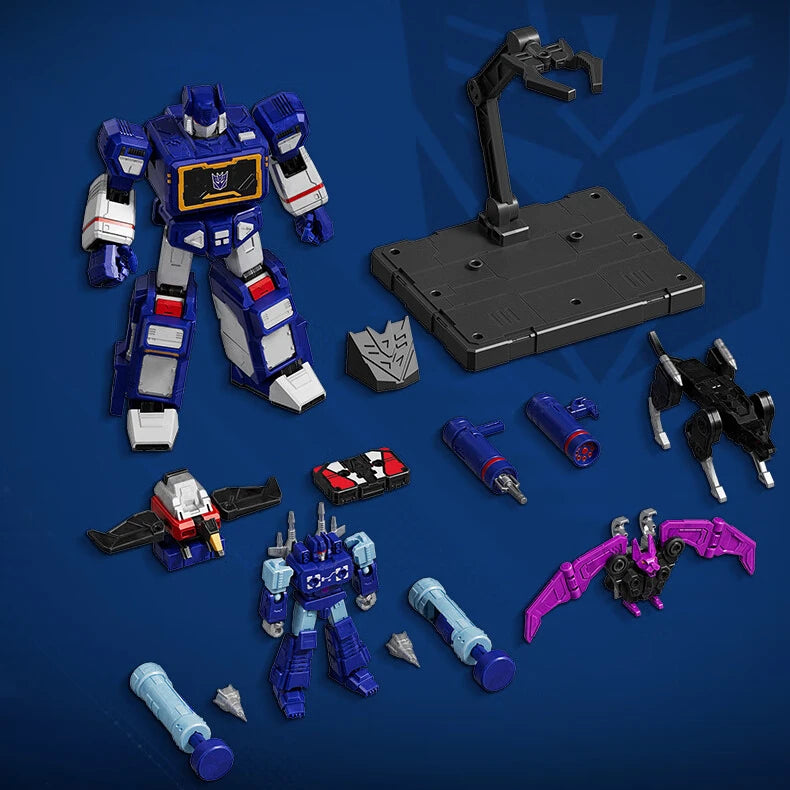 18.5CM BLOKEES Original Transformers TARN Soundwave Orion Pax Optimus Prime IDW ACTION EDITION Decepticons Action Figure Toy