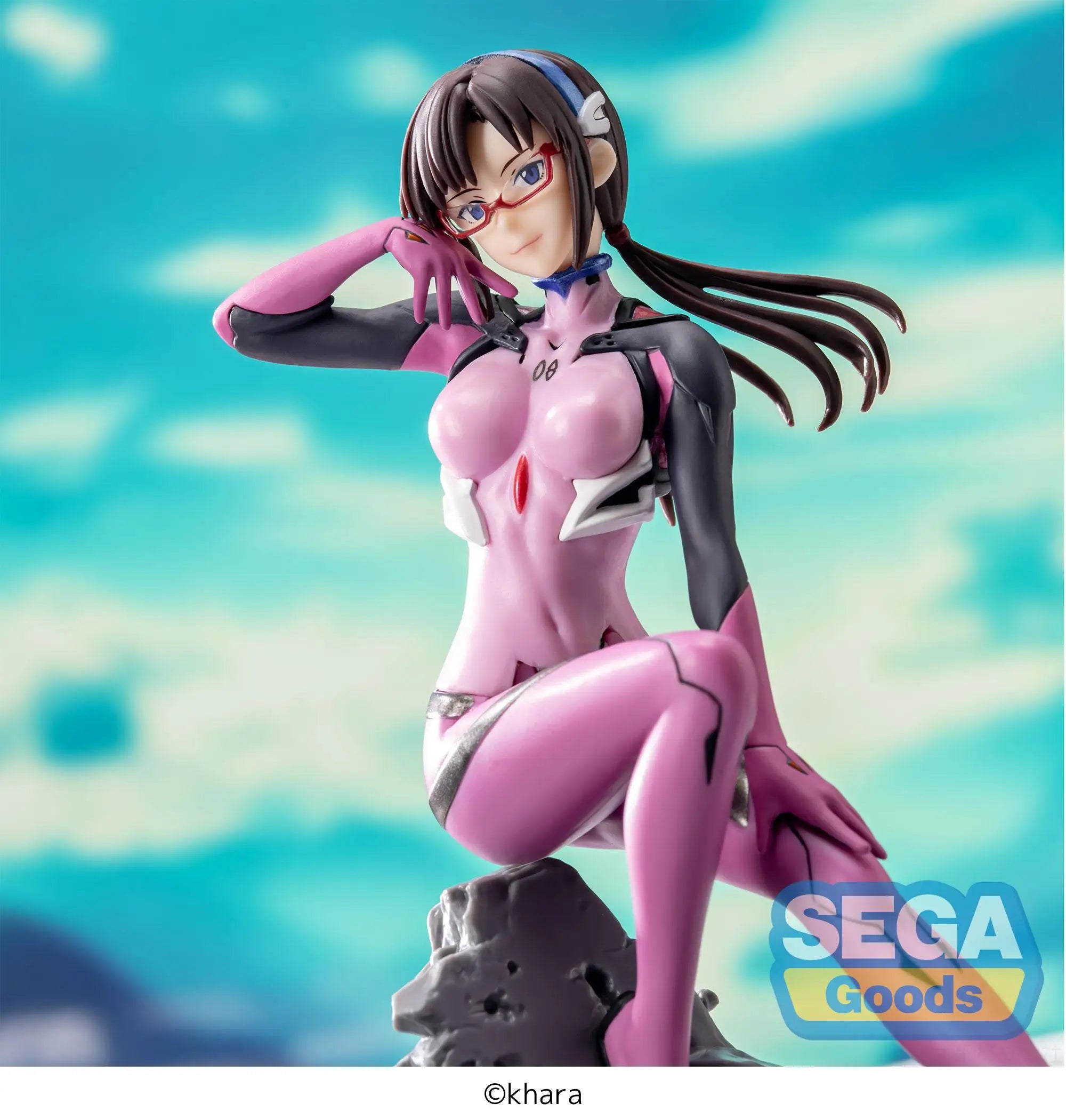 Auf Lager: Original SEGA Luminasta Rebuild of Evangelion Mari Makinami Illustrious PVC-Anime-Figuren, Actionfiguren, Modellspielzeug