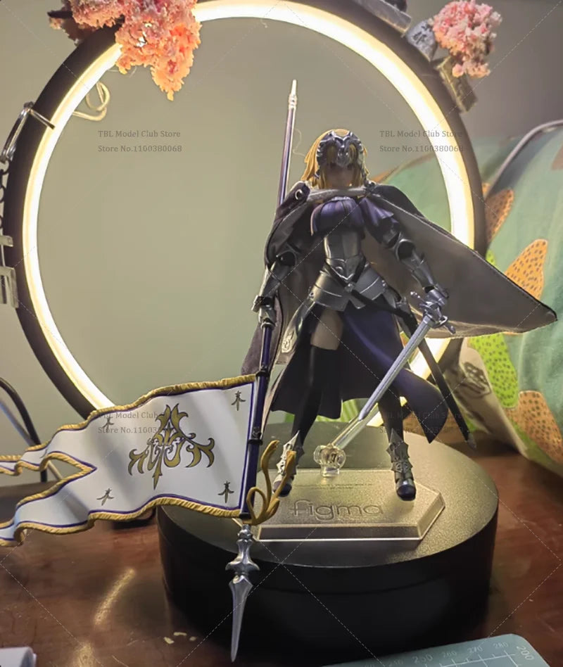 1/12 Scale Female Clothes Cloak Fate/Zero Joan of Arc Ruler Saber Japanese Anime For figma 6-inch Action Figure Soldier Scene