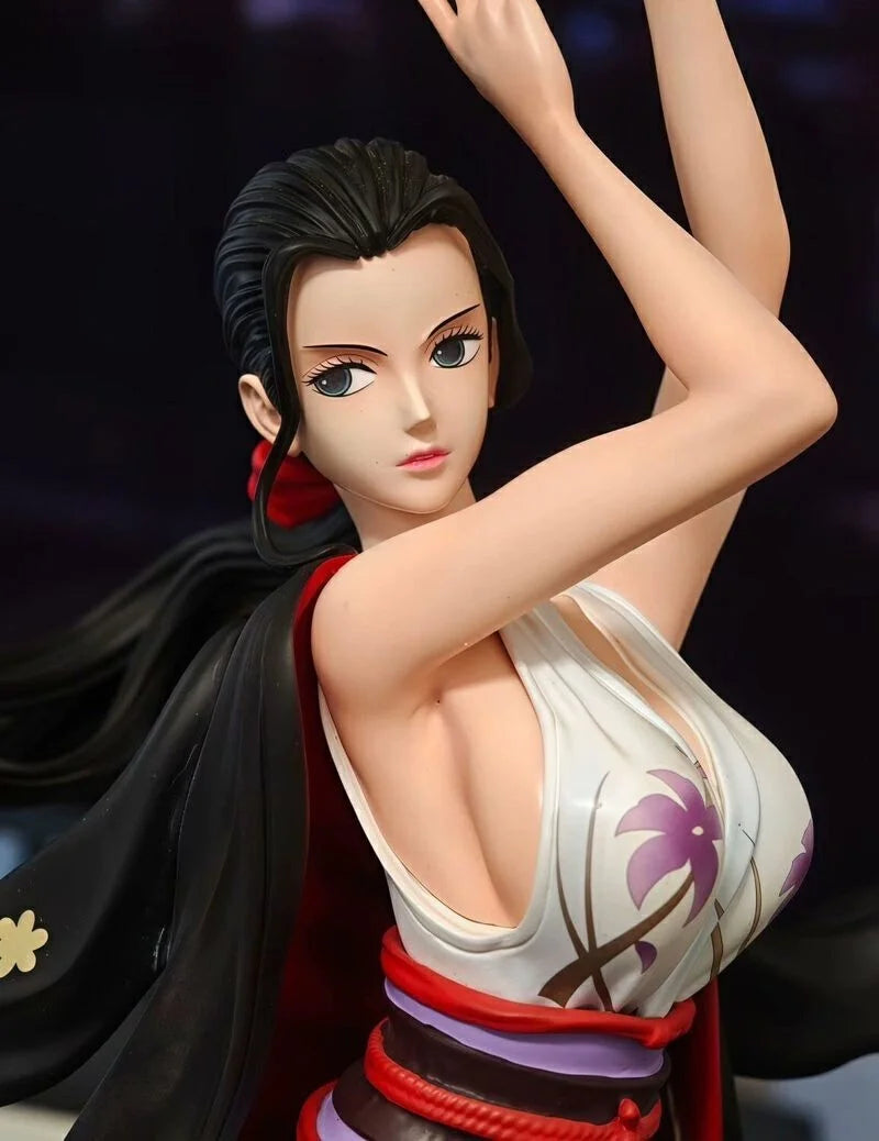 New 36.5cm One Piece Devil Child Nico Robin Double Shaped Pvc Desktop Ornament Large Gk Figure Model Ornament Carving Gift