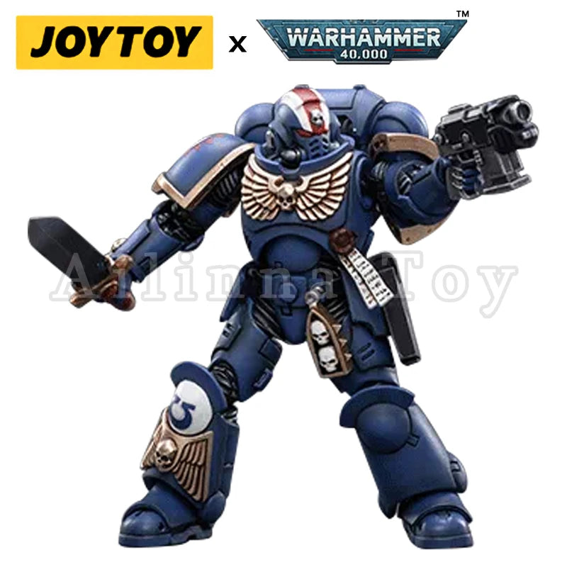 JOYTOY 1/18 Action Figure (3PCS/SET) 40K Heroes Of The Chapter Re-issue Version Anime Collection Military Model