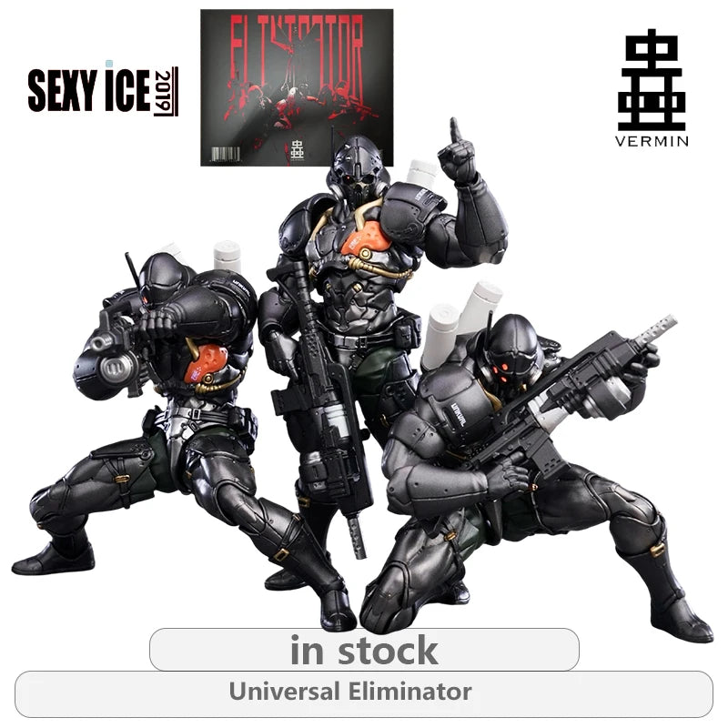 SEXYICE Original Insect Series Eliminator\Smasher Smasher Anime Action Figure Model Toys Movable Model Ornaments Gifts Fo Boys