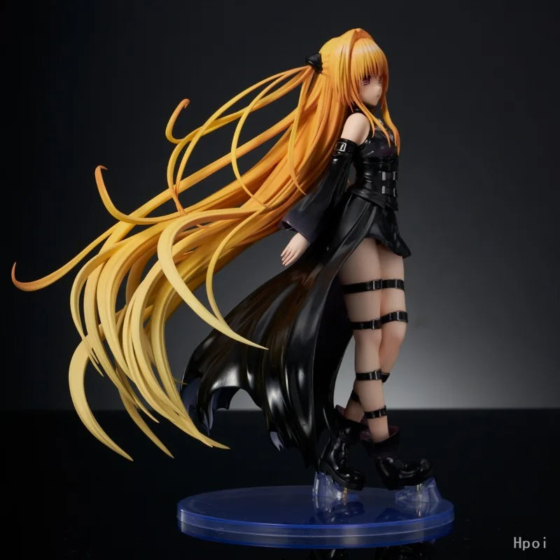 In Stock Original UnionCreative To LOVE-Ru Darkness Golden Darkness 20CM Black Trance Ver Figure Ornaments Gift Cartoon Anime