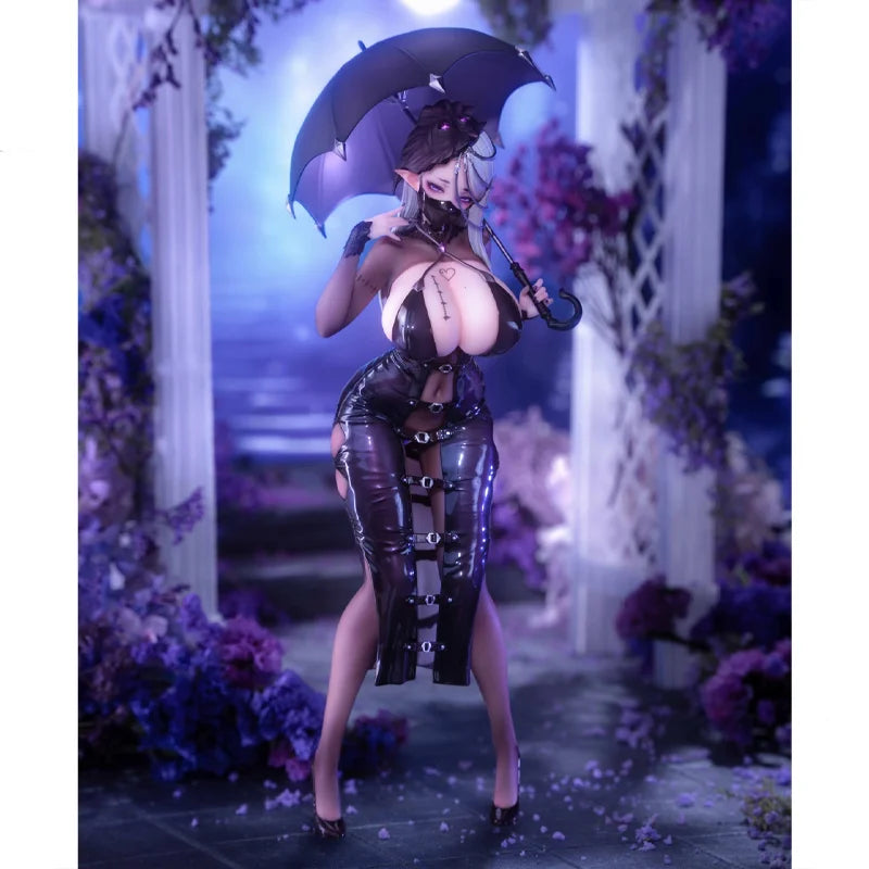 SIKI ANIM 1/7 Scale Anime Figure Widow Sue Original Character Collectible PVC Statue Model For Adult Anime Fans Collection