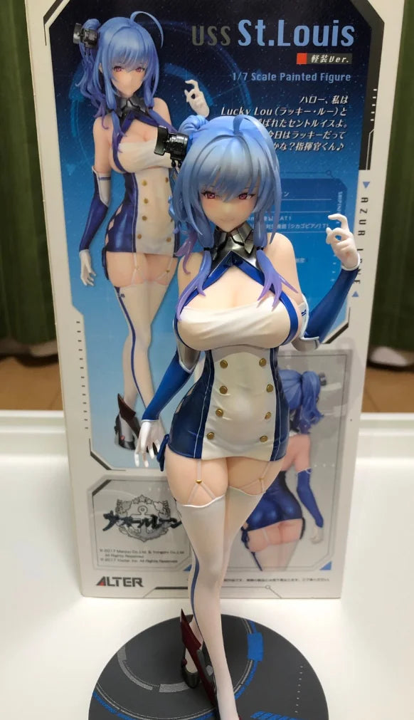【SF】In Stock Alter Azur Blue Route USS St. Louis 1/7 Scale Figures Model Collection Anime Toys