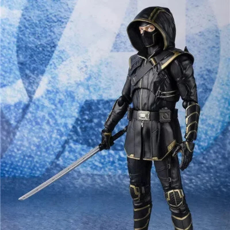 Square Enix Avengers Endgame SHF Hawkeye Action Figure Collectible Decorative Doll with High Movability for Toy Model Fans