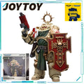 JOYTOY Genuine JOYTOY X Warhammer 40K Series Astat Dark Angel Sword Guard Veteran Game Character Model 1/18 Movable Model Gift