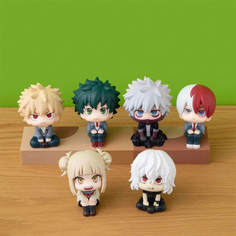 My Hero Academia Hado Nejire Anime Figure Boku no Hero Midoriya Izuku/Bakugo Katsuki/Asui Tsuyu Action Figure Model Doll Toys