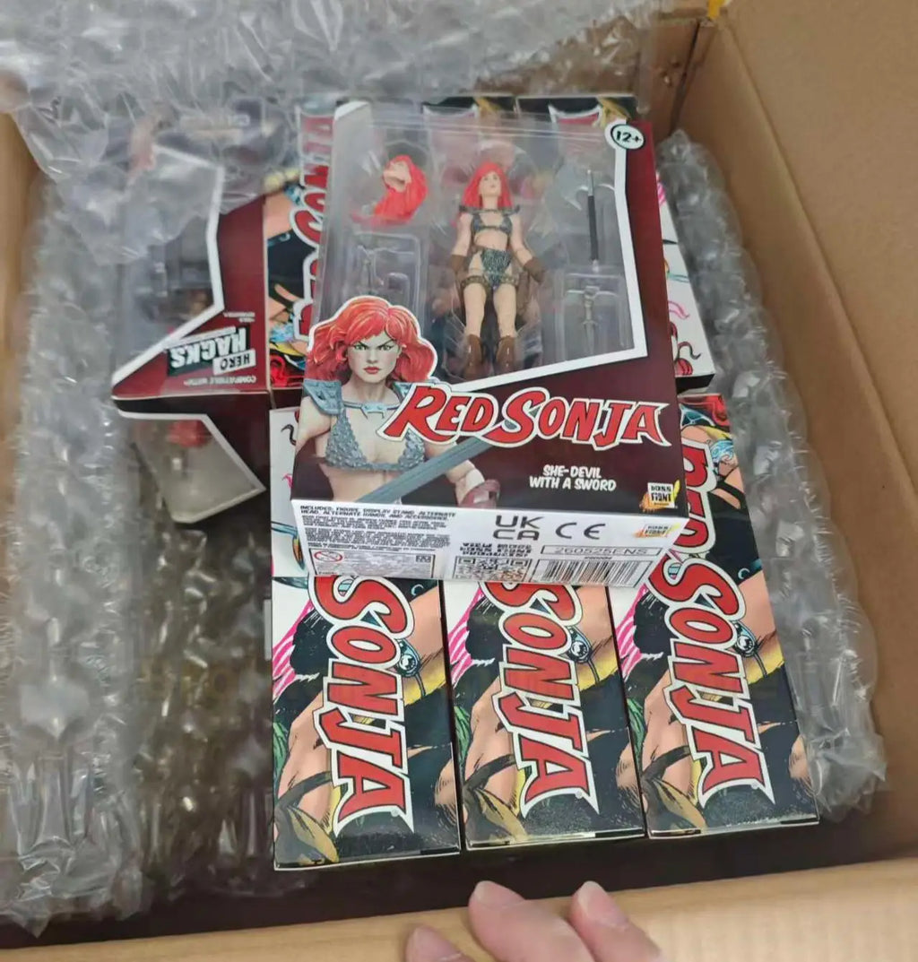 In stock Boss Strike 1/18 Deluxe Edition Red Sonia Action Doll Toy Collection Gift