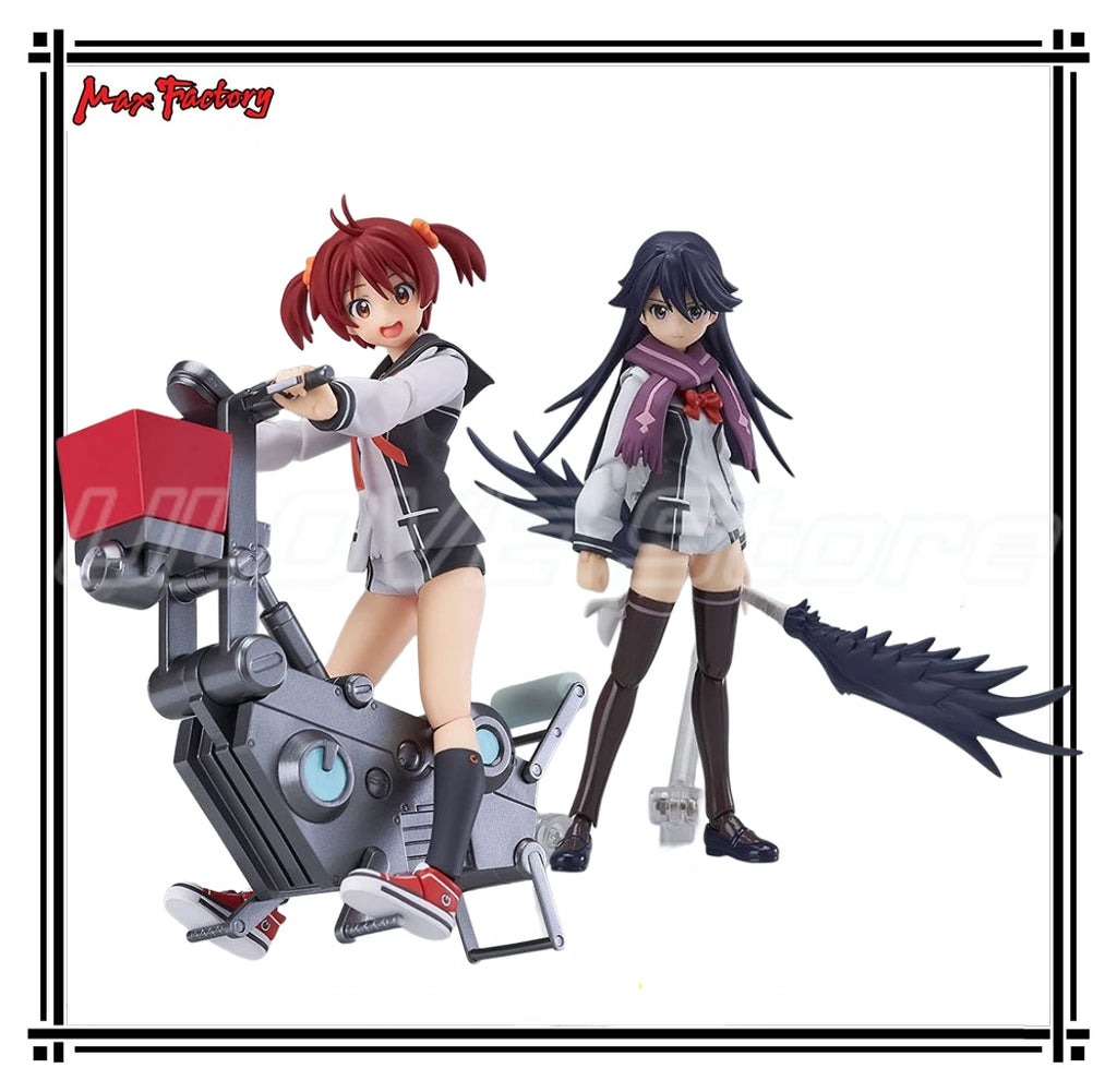 Original Max Factory Figma Vividred Operation Akane / Black Riding Action Figures Anime Figures Models