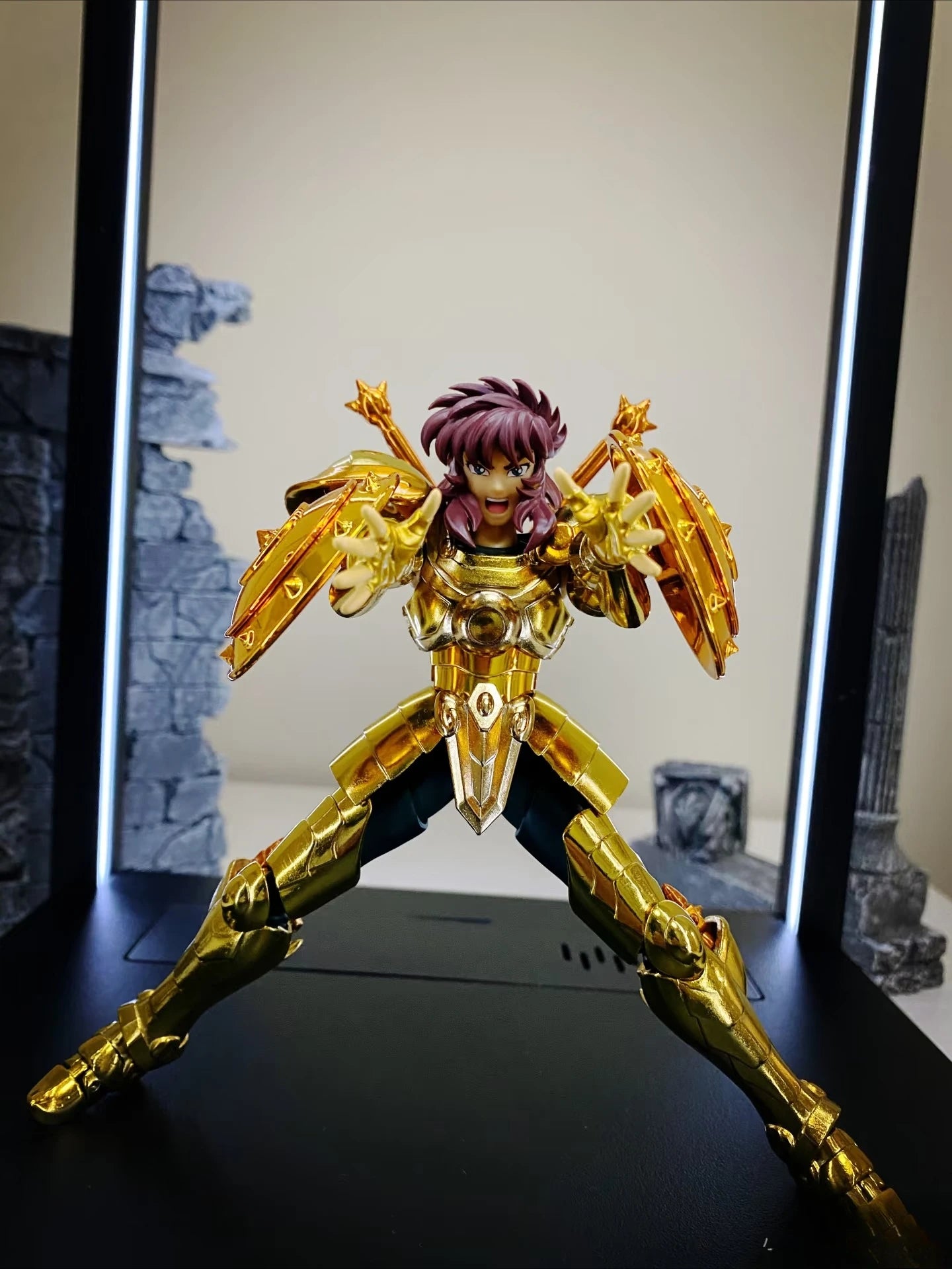 24-hour Shipping CS Model Saint Seiya Myth Cloth EX Libra Dohko Zodiac Warrior Action Figure in Stock
